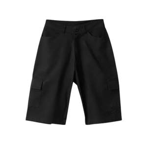 กางเกงขาสั้นโพลีเอสเตอร์สำหรับผู้ชายกางเกงขาสั้นสำหรับออกกำลังกายสีเขียวล้วนดีไซน์ออกแบบได้ตามต้องการ - Product Image 3