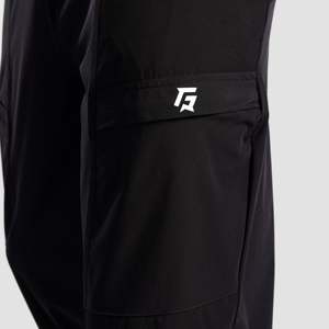 Pantalon noir Atlas pour la salle de sport, entraînement, gymnastique - Product Image 6