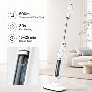 <span class=keywords><strong>Nettoyeur</strong></span> <span class=keywords><strong>vapeur</strong></span> multifonctionnel électrique pour sols domestiques, serpillière rotative - Product Image 3