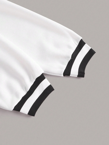 Blouson d'aviateur unisexe pour hommes pour Chicago avec col montant à capuche et fermeture à glissière en toile avec logo sur le devant en tissu pour l'hiver - Product Image 3