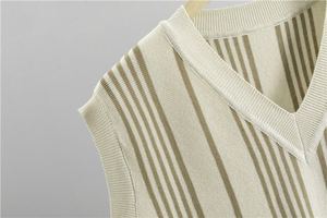 ชุดเสื้อสเวตเตอร์ฤดูร้อนผ้าทอแจ็คการ์ดสั่งทำพิเศษสำหรับผู้หญิง คุณภาพสูง ระดับพรีเมียม ผ้าสแปนเด็กซ์/โพลีเอสเตอร์ ระบายอากาศได้ดี บริการพิมพ์ลายแบบ OEM - Product Image 4