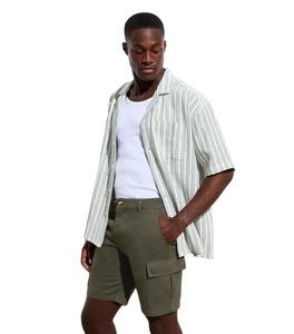 Pantalones cortos cargo transpirables para hombre, ligeros, para senderismo y viajes al aire libre, con personalización. - Product Image 3