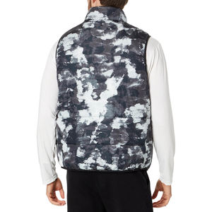 Tendance gilet d'hiver léger pour hommes imperméable en polyester respirant avec conception de sublimation - Product Image 3