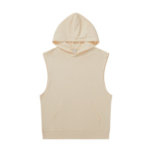Fabricant personnalisé de haute qualité respirant léger séchage rapide polyester/coton Fitness Gym Muscle Ras du cou coupe régulière - Product Image 2