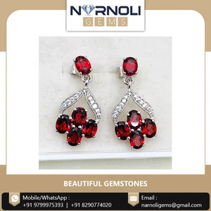 Boucles d'oreilles pendantes tendance en argent sterling 925 poli, ornées de strass étincelants, accessoires de soirée chics - Product Image 2