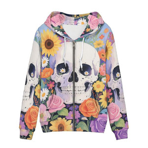 Sweat-shirt en molleton imprimé unique pour l'hiver, mode décontractée, style streetwear, sweat-shirt à capuche doux, durable, respirant, écologique, devant - Product Image 1