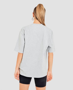 T-shirt en denim à fermeture éclair pour femmes, été, 100% coton, impression personnalisée OEM, t-shirts vierges de haute qualité, vente en gros, entrepôt américain - Product Image 3