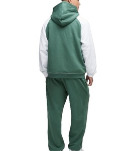 ชุดวอร์มผู้ชายคุณภาพดี ระบายอากาศได้ดี มีฮู้ด ผ้าฟลีซ สำหรับฤดูหนาว ป้องกันแบคทีเรีย แขนยาว เหมาะสำหรับออกกำลังกายกลางแจ้ง สวมใส่สบายๆ - Product Image 5