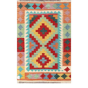 Alfombras Imaco Maimana, Alfombra Kilim Afgana, 155 x 100 cm, Alfombras y Juegos de Alfombras - Product Image 1