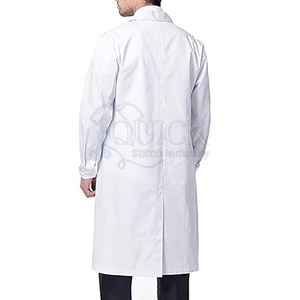 Vente en gros 100% coton blouse de laboratoire blanche de haute qualité pour hommes uniformes de laboratoire en vrac quantité vêtements d'hôpitaux - Product Image 4