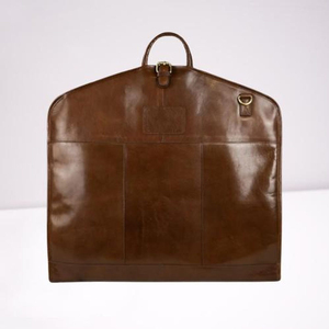 Sac de vêtement léger en cuir avec fermeture éclair, porte-costume de voyage avec poches pour homme, costume de mariage, cadeau artisanal pour les demoiselles d'honneur, cadeau de Noël - Product Image 2