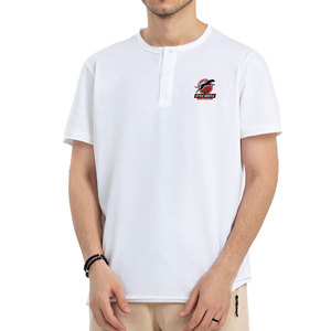 เสื้อยืดเฮนลีย์คุณภาพสูง ออกแบบตามสั่ง (OEM) เสื้อยืดเฮนลีย์ผ้าฝ้าย ผลิตในปากีสถาน เสื้อยืดเฮนลีย์ - Product Image 1