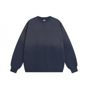 Wholesale basics Crew <b>Neck</b> <b>Tie</b> Dye Sweatshirt Oversized Pullover Customized Fashion Streetwear cotton blended sweatshirt - Product Image 1