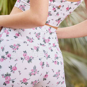 Shorts de cyclisme pour femmes, légers, respirants, extensibles, écologiques, séchage rapide, tissu en élasthanne/polyester, taille élastique - Product Image 6