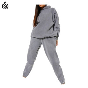 Survêtements en coton sur mesure pour femmes, décontractés, courts, légers, 100 % coton, couleur unie, été, service OEM disponible - Product Image 1