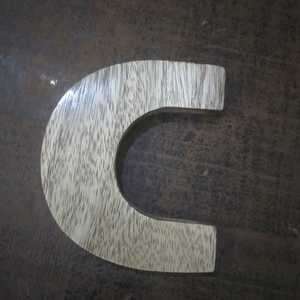 Lettres anglaises simples en bois de haute qualité pour jouets éducatifs artisanat bricolage ornements de mariage maison mariage décoratif - Product Image 1