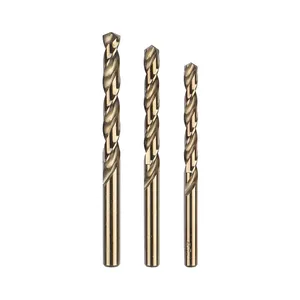 Special Cobalt Drill Bit For Stainless Steel M42 High Cobalt Straight Shank Drill Bit For Stainless Steel Straight Drill Bit