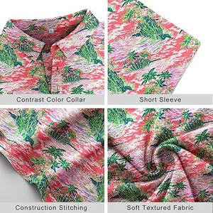 เสื้อโปโลแฟชั่นใหม่ทำจากชุดเดรสกีฬาแขนสั้นพิมพ์ลายและสีพื้น - Product Image 6