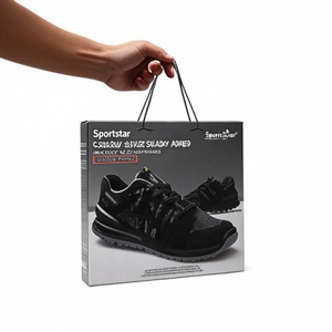 Zapatos de Seguridad con Cordones # 43 #   Parte Superior de Cuero Genuino #   Negro/Gris #   S1P SRC ESD <span class=keywords><strong>PES</strong></span> RUNNEX #   Protección de Fábrica - Product Image 2
