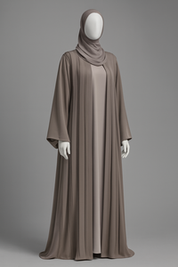 Vestido Islámico Modesto de Una Pieza para Mujer, Hecho a Mano, con Puños Elásticos, Transpirable, Capa de Oración, Largo hasta el Suelo, Corte Holgado para Eid y Ramadán - Product Image 4