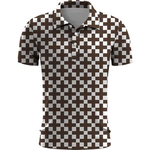 Camiseta Polo de Algodón 100% con Diseño Sublimado para Hombre, Corte Holgado, Diseño Impreso, Venta al por Mayor, Fabricante Original - Product Image 3