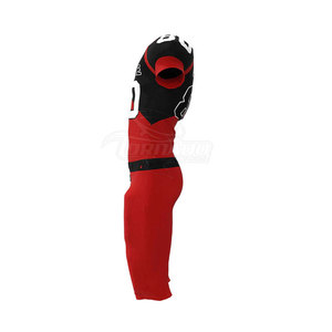 Uniforme de Fútbol Americano de Diseño Personalizado, Manga Corta, Transpirable, Talla Grande, 100% Poliéster, Colores con Logotipo Personalizado, Estilo de Equipo Nacional - Product Image 5