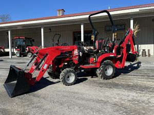 Tracteur agricole Mahindra 1120HST 4x4 pas cher avec chargeur + pelle rétrocaveuse, mini tracteur agricole avec pelle rétrocaveuse à vendre - Product Image 6