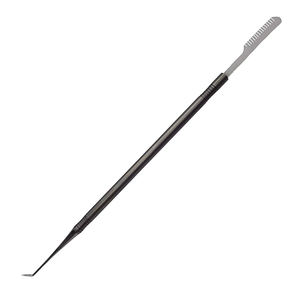 Outil professionnel de lifting des cils en acier inoxydable avec poignée confortable, logo et emballage personnalisés - Utilisation en salon de beauté - Product Image 1