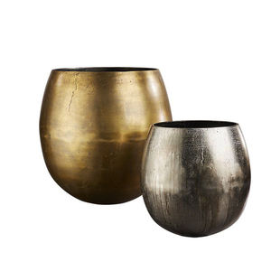 Ensemble de 2 bols à fleurs en relief dorés de qualité supérieure pour balcon et table de cuisine bol à fleurs décoratif à vendre à la main Design unique - Product Image 6