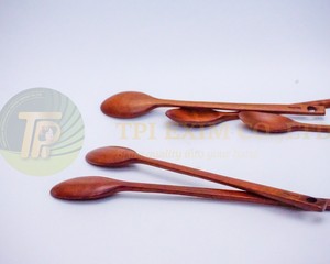 ช้อนไม้ตักซุปด้ามช้อนใช้ในครัวทำโลโก้ได้ตามต้องการ - Product Image 1