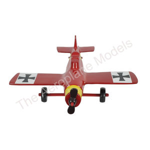 Modelo de Avión con Hélices Negras, Recubierto de Rojo, de Aluminio Fundido a Escala Personalizada, Decorativo para Club de Aviación, Decoración para el Hogar - Product Image 5