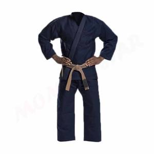 Vêtements d'entraînement de qualité supérieure uniforme de karaté en taille personnalisée vente en gros de costumes d'arts martiaux à col en V prix raisonnable - Product Image 6