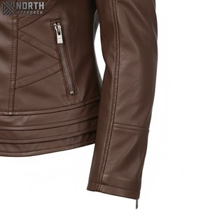 Chaquetas de Cuero Genuino para Mujer de Alta Calidad, Tejidas, Transpirables, Tallas Personalizables, Pakistán - Product Image 6
