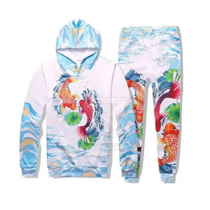 Ensemble de survêtements de sublimation pour hommes, vente chaude 2025, haute qualité, respirant, faible MOQ - Product Image 1