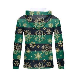 Vêtements décontractés survêtements pour hommes impression personnalisée fermeture à cordon de serrage survêtement col à capuche pour hommes - Product Image 2