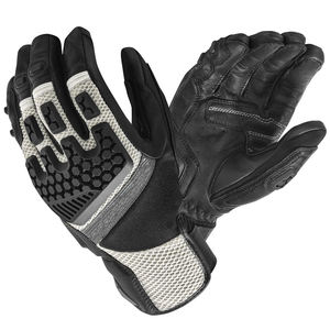 ถุงมือแข่งรถผู้ชายแบบปรับแต่งได้ฤดูร้อนหนังระบายอากาศพร้อมสนับมือ3D ป้องกันความเข้ากันได้กับกีฬากลางแจ้ง - Product Image 3