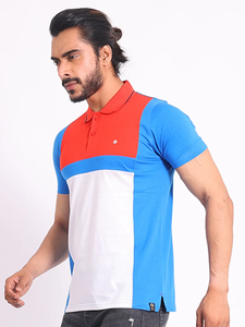 T-shirt 100% coton mercerisé de haute qualité de qualité supérieure coupe régulière demi-manche pour col polo tenue décontractée confortable Design imprimé - Product Image 5