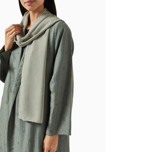 Robe abaya de style nouveau pour femmes abaya en tissu de mousseline de soie imprimé personnalisé en gros abaya de style 2023 col rabattu vêtements pour musulmans - Product Image 2