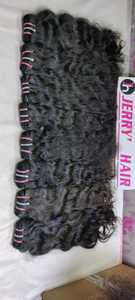 Extensions de cheveux humains vierges indiens Remy ondulés à tête unique machine donneuse double trame 100 grammes JERRY HAIRS Vente en gros pas cher - Product Image 4