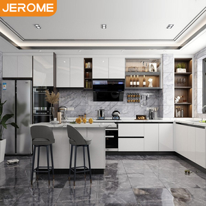 Juego <span class=keywords><strong>de</strong></span> gabinete <span class=keywords><strong>de</strong></span> isla <span class=keywords><strong>de</strong></span> <span class=keywords><strong>cocina</strong></span> <span class=keywords><strong>de</strong></span> armario <span class=keywords><strong>de</strong></span> laca blanca RTA <span class=keywords><strong>de</strong></span> lujo moderno personalizado <span class=keywords><strong>de</strong></span> diseño libre <span class=keywords><strong>con</strong></span> fregadero y encimera - Product Image 2