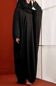 Abaya สำหรับสุภาพสตรีขนาดใหญ่พิเศษระบายอากาศได้ดี - Product Image 4