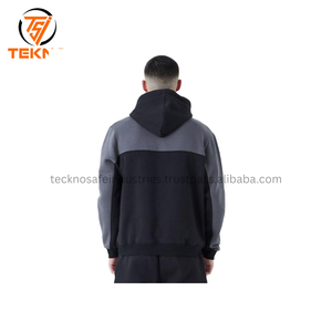 Sudadera con capucha de lana de gran tamaño Unisex XXL, ropa de invierno de alta calidad, logotipo personalizado, ropa de calle sólida transpirable, conjuntos con serigrafía - Product Image 2