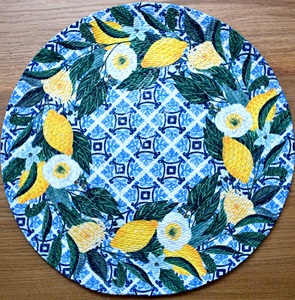 Tapis de table tissés naturels pour la décoration intérieure Sets de table faits à la main de style rustique Tapis de table ronds imprimés sur mesure 2025 - Product Image 3