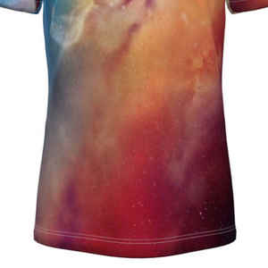 เสื้อยืดผู้ชายเสื้อลำลองสตรีทสีพื้นเสื้อแขนสั้นแบบลำลอง - Product Image 3