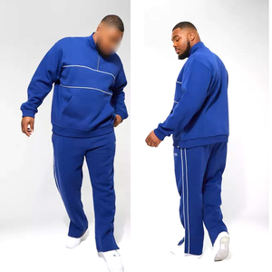 Ensemble 2 pièces imprimé de logo personnalisé pour l'entraînement des jeunes survêtements à manches longues imprimés design uni de bonne qualité Style évasé - Product Image 3