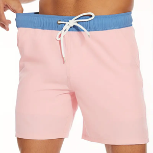 Bermudas XS de cintura media para hombre, pantalones cortos básicos de algodón para Fitness, Jogging, logotipo personalizado, estampado suelto antiarrugas, gimnasio, correr, Playa - Product Image 2