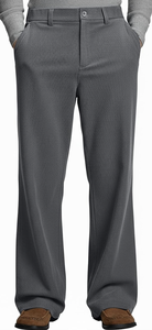 Pantalons habillés décontractés pour homme, style old money, plissés, larges, à jambes larges, vintage, coupe décontractée, pantalons de travail, nouvelle arrivée, directement de l'usine - Product Image 3