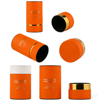 Flacon compte-gouttes d'huile essentielle biodégradable de 30 ml et 10 ml, tube en papier cartonné recyclable, tube en papier gaufré et enduit, boîte en papier