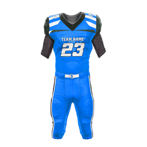 Youth Customizable American <b>Football</b> Wear Uniforms Fully Sublimation Jersey Pant Team Sets Plus Size Breathable Short Sleeves - Product Image 5