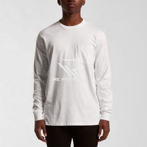 T-shirt à manches longues classique pour homme RC Fitness - 100% coton, séchage rapide et respirant, pièce distinctive - Product Image 4